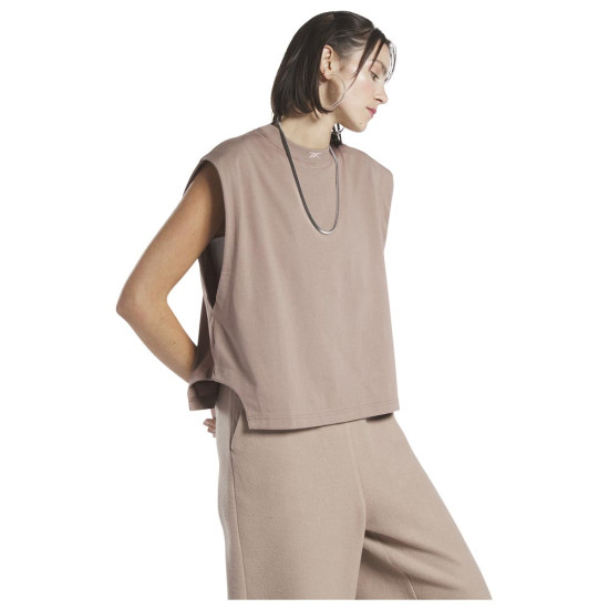 Reebok Γυναικεία αμάνικη μπλούζα Jersey Muscle Tank top Reebok Γυναικεία αμάνικη μπλούζα Jersey Muscle Tank top